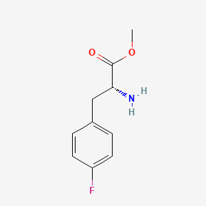 methyl (2R)-2-amino-3-(4-fluorophenyl)propanoate