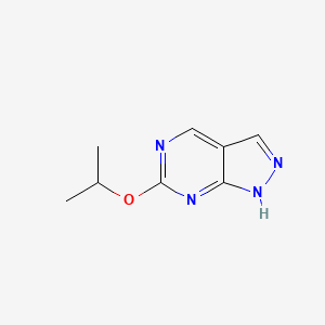 6-Isopropoxy-1H-pyrazolo[3,4-D]pyrimidine