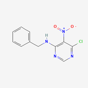 N-benzyl-6-chloro-5-nitropyrimidin-4-amine