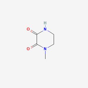 molecular formula C5H8N2O2 B1305260 1-Methylpiperazine-2,3-dione CAS No. 59702-29-3