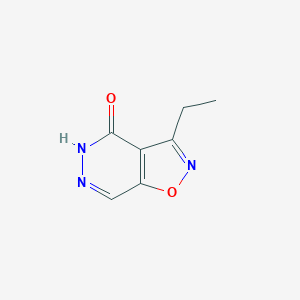 3-Ethylisoxazolo[4,5-D]pyridazin-4(5H)-one