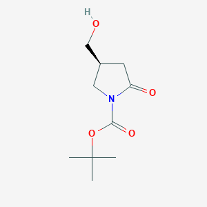 (S)-Tert-butyl 4-(hydroxymethyl)-2-oxopyrrolidine-1-carboxylate