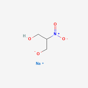 molecular formula C3H6NNaO4 B1305279 2-Nitro-1,3-propanediol sodium salt CAS No. 73972-43-7