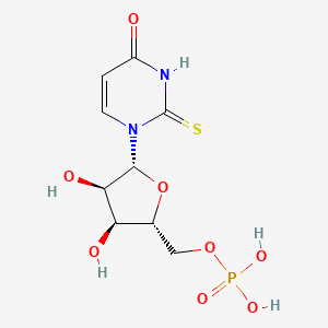 molecular formula C9H13N2O8PS B1305290 1-(beta-D-Ribofuranosyl)-2-thio-uracil-5'-phosphate CAS No. 29123-25-9