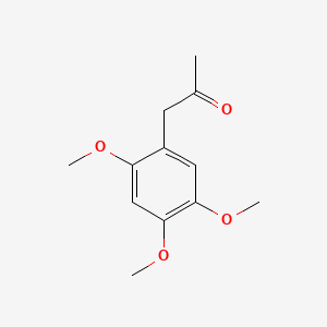 molecular formula C12H16O4 B1305292 1-(2,4,5-Trimethoxyphenyl)propan-2-one CAS No. 2020-90-8