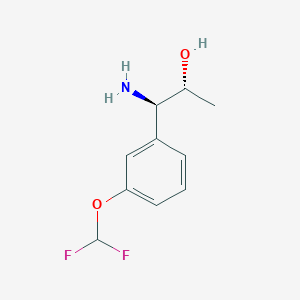 (1R,2R)-1-Amino-1-[3-(difluoromethoxy)phenyl]propan-2-OL