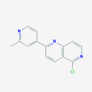 5-Chloro-2-(2-methylpyridin-4-yl)-1,6-naphthyridine