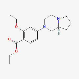 Ethyl (S)-2-ethoxy-4-(hexahydropyrrolo[1,2-A]pyrazin-2(1H)-YL)benzoate