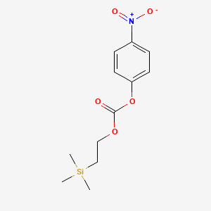 molecular formula C12H17NO5Si B1305303 4-Nitrophenyl 2-(trimethylsilyl)ethyl carbonate CAS No. 80149-80-0