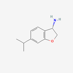 (3S)-6-(Methylethyl)-2,3-dihydrobenzo[B]furan-3-ylamine