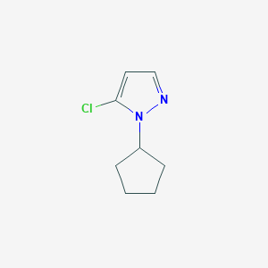 5-chloro-1-cyclopentyl-1H-pyrazole