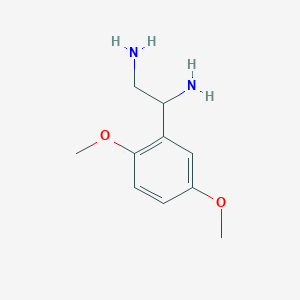 1-(2,5-Dimethoxyphenyl)ethane-1,2-diamine