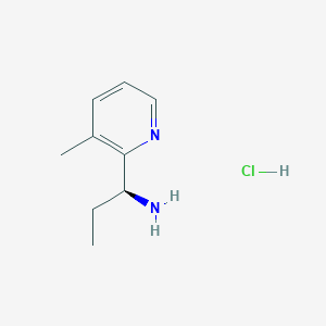 (1S)-1-(3-Methyl(2-pyridyl))propylamine hcl