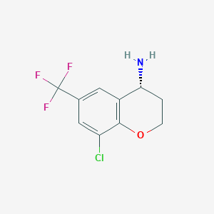 (R)-8-Chloro-6-(trifluoromethyl)chroman-4-amine