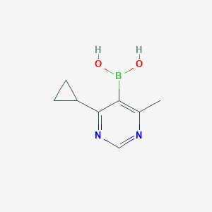 (4-Cyclopropyl-6-methylpyrimidin-5-YL)boronic acid