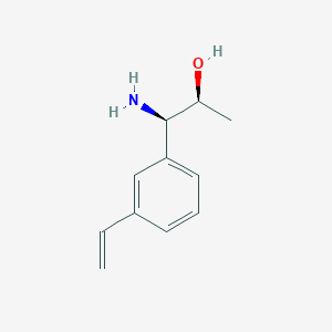 (1R,2S)-1-amino-1-(3-ethenylphenyl)propan-2-ol