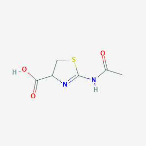 molecular formula C6H8N2O3S B1305334 2-Acetylamino-4,5-dihydro-thiazole-4-carboxylic acid CAS No. 318245-45-3