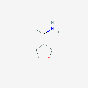 (1S)-1-(Tetrahydrofuran-3-YL)ethan-1-amine