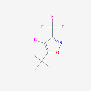 5-(Tert-butyl)-4-iodo-3-(trifluoromethyl)isoxazole