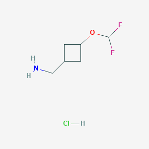 (3-(Difluoromethoxy)cyclobutyl)methanamine hcl