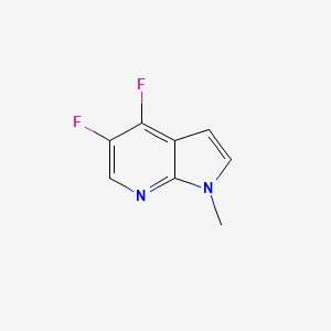 4,5-Difluoro-1-methyl-1H-pyrrolo[2,3-B]pyridine