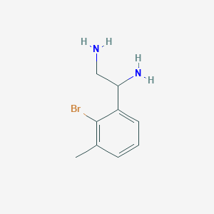 (2-Bromo-3-methylphenyl)ethane-1,2-diamine