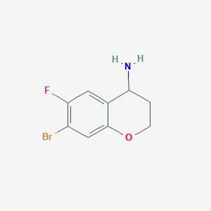 7-Bromo-6-fluorochroman-4-amine