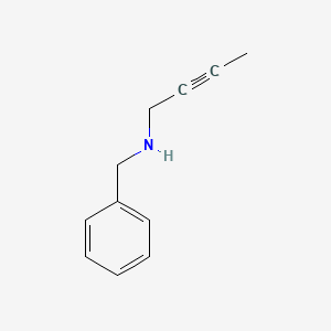 molecular formula C11H13N B1305346 N-benzylbut-2-yn-1-amine CAS No. 4626-58-8