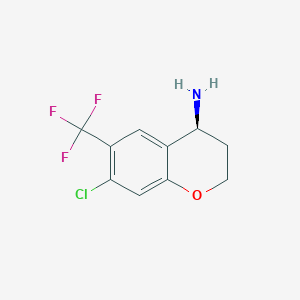 (S)-7-Chloro-6-(trifluoromethyl)chroman-4-amine