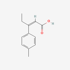 3-(4-Methylphenyl)pent-2-enoicacid