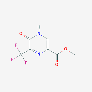 Methyl 5-oxo-6-(trifluoromethyl)-4,5-dihydropyrazine-2-carboxylate