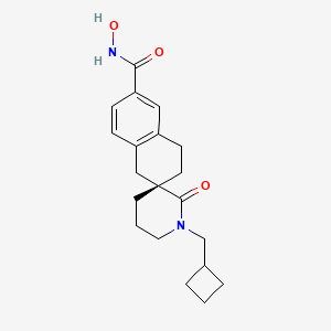 (R)-1'-(Cyclobutylmethyl)-N-hydroxy-2'-oxo-3,4-dihydro-1H-spiro[naphthalene-2,3'-piperidine]-6-carboxamide