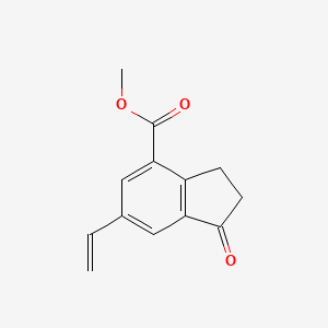 Methyl 1-Oxo-6-Vinyl-2,3-Dihydro-1H-Indene-4-Carboxylate