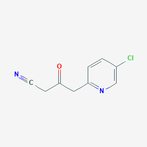 4-(5-Chloropyridin-2-YL)-3-oxobutanenitrile