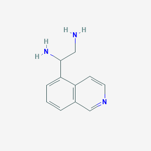 1-(5-Isoquinolyl)ethane-1,2-diamine