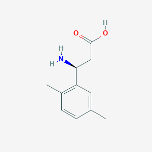 (S)-3-Amino-3-(2,5-dimethylphenyl)propanoic acid