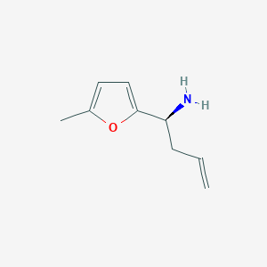 (1S)-1-(5-Methyl(2-furyl))but-3-enylamine