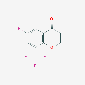 6-Fluoro-8-(trifluoromethyl)chroman-4-one