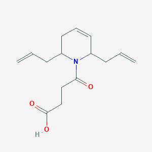molecular formula C15H21NO3 B1305381 4-(2,6-Diallyl-3,6-dihydro-2H-pyridin-1-yl)-4-oxo-butyric acid CAS No. 436088-29-8
