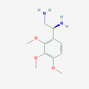 (1S)-1-(2,3,4-Trimethoxyphenyl)ethane-1,2-diamine