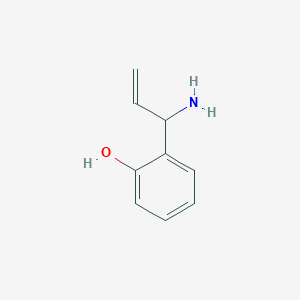 2-(1-Aminoprop-2-EN-1-YL)phenol