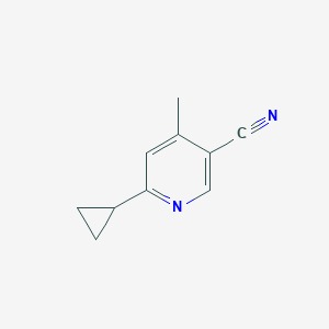 6-Cyclopropyl-4-methylnicotinonitrile