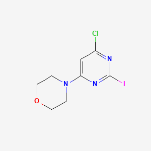 4-(6-Chloro-2-iodopyrimidin-4-yl)morpholine