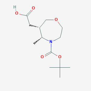 Trans-2-(4-(Tert-Butoxycarbonyl)-5-Methyl-1,4-Oxazepan-6-Yl)Acetic Acid