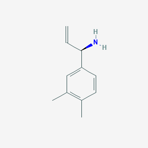 (1R)-1-(3,4-Dimethylphenyl)prop-2-enylamine