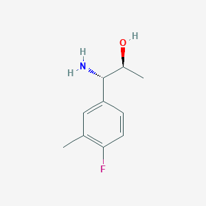 (1S,2S)-1-amino-1-(4-fluoro-3-methylphenyl)propan-2-ol