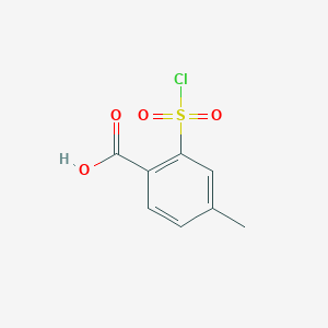 2-(Chlorosulfonyl)-4-methylbenzoic acid