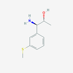 (1R,2R)-1-Amino-1-(3-methylthiophenyl)propan-2-OL