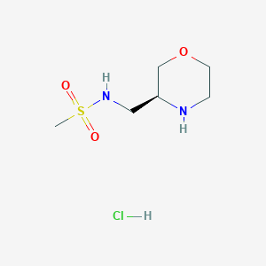 (S)-N-(Morpholin-3-ylmethyl)methanesulfonamide hcl