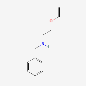 molecular formula C11H15NO B1305429 Benzyl-(2-vinyloxy-ethyl)-amine CAS No. 73731-97-2
